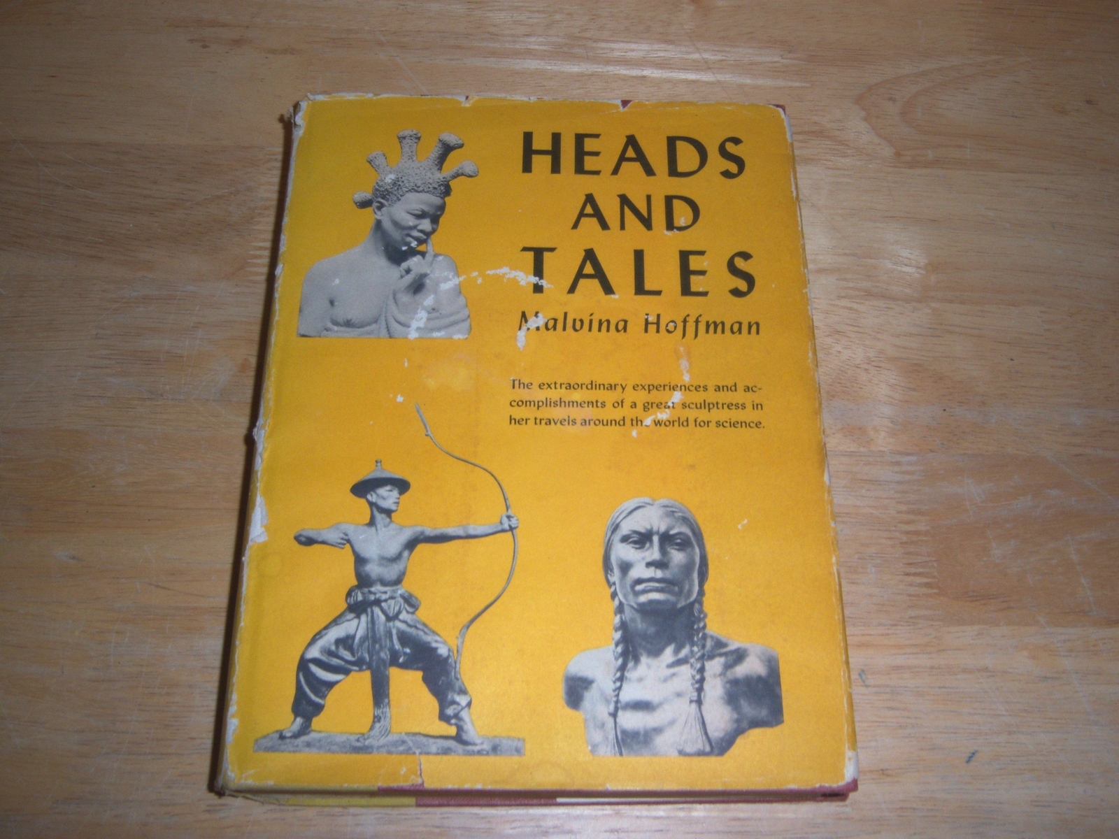 MALVINA HOFFMAN HEADS AND TALES 1936 BONANZA BOOKS 4TO HC DJ VG VG eBay