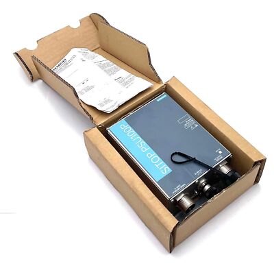 Siemens SITOP PSU100P 6EP1333-7CA00 PS: 1 Geregelte Stromversorgung -unused/OVP-