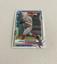 2021 1st Bowman Chrome Refractor Landon Marceaux #BDC-115