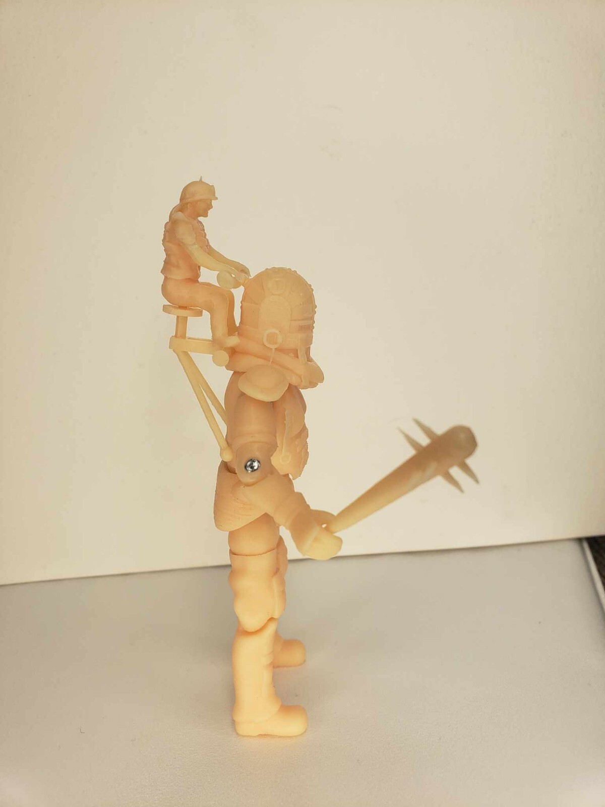 Custom Master Blaster 3:75 in O-Ring Action Figure (Unpainted)