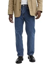 NWT Levi's 550 Jeans Mens 32x29 Blue Denim Relaxed Fit Tapered Leg 100% Cotton