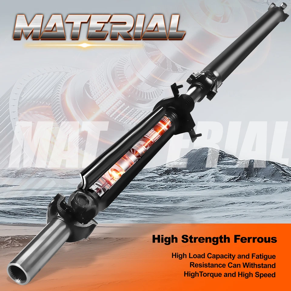 US Rear Driveshaft Assembly for Chevy Silverado 2500 HD GMC Sierra 3500 4WD NEW - Image 3 of 4