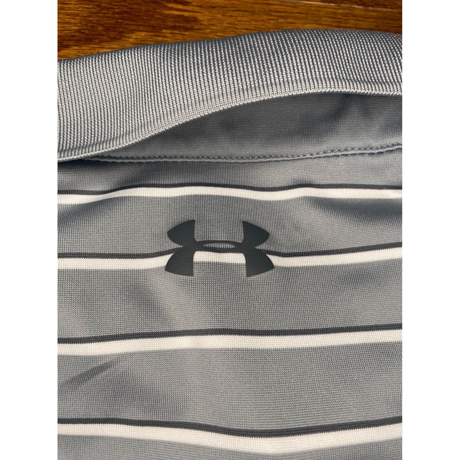 Under Armor Gray Heatgear Loose Polo Size XL thumbnail 6