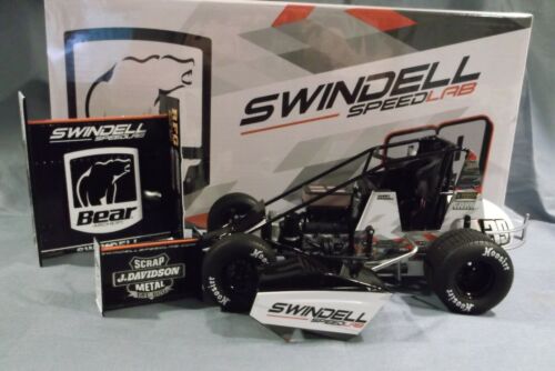 SAMMY SWINDELL #39 SPEEDLAB BEAR ARCHER RACING 1:18 ACME SPRINT CAR GMP A1809512 - Picture 1 of 9