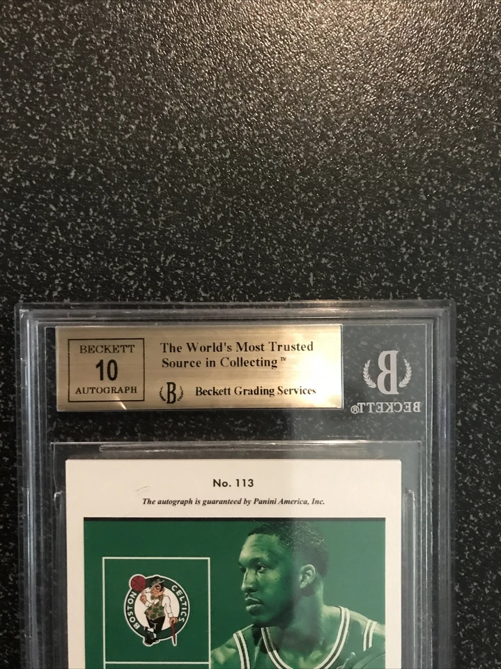 GRANT WILLIAMS 2019-20 Panini Encased RC Endorsements SN# 53/99 BGS 9.5/10 AUTO - Image 4 of 4