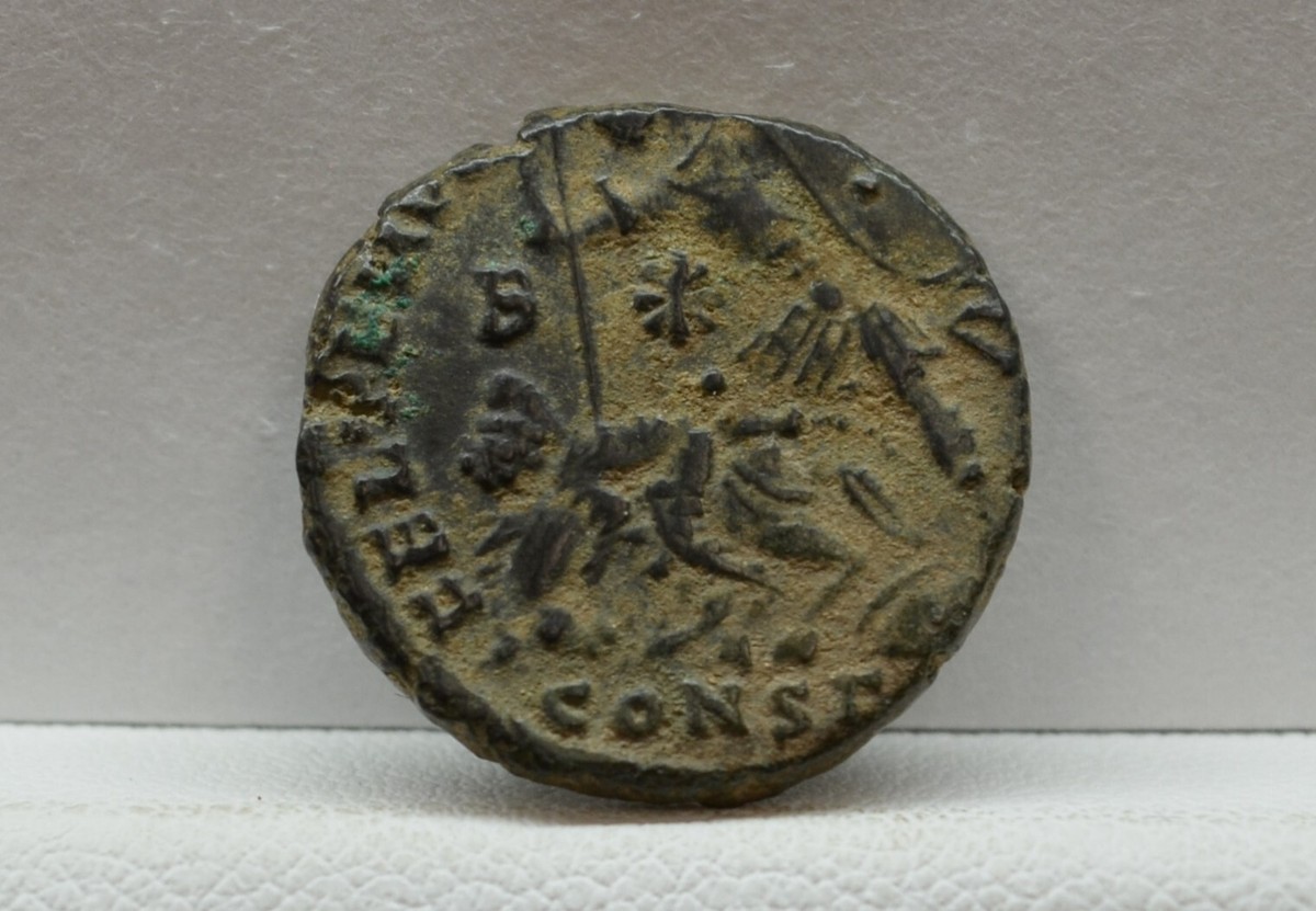 Roman Empire Constantius II 348-351 AD AE Centenionalis #KTM10282