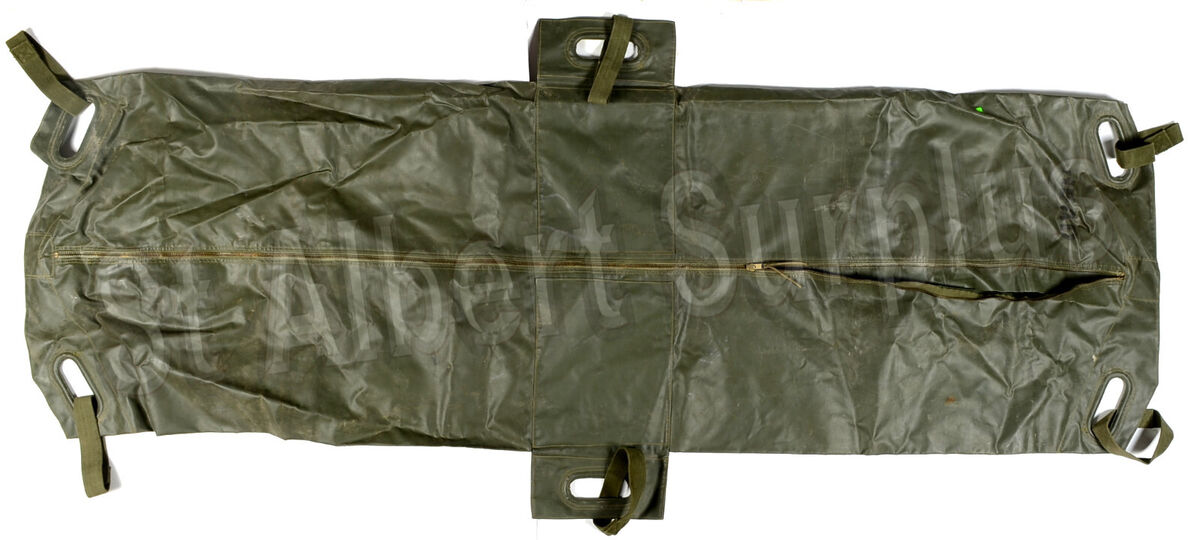 US ARMY BODY BAG - HEAVY DUTY - NEW - POUCH BURIAL - 3990R286A US ARMY BODY BAG - HEAVY DUTY - NEW - POUCH BURIAL - 3990R286A