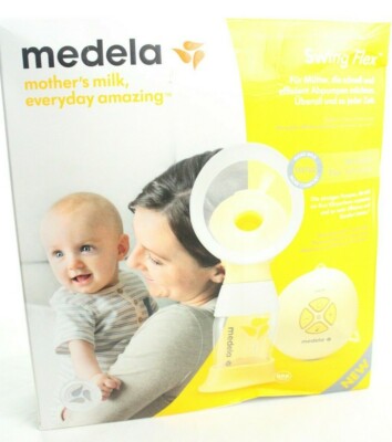 Medela Swing Flex elektrische Milchpumpe Brustpumpe Stillpumpe Babymilch Neu