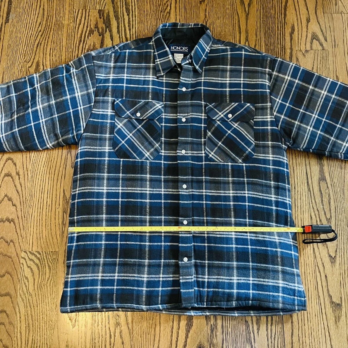 Nylon lined hotsell flannel shirt