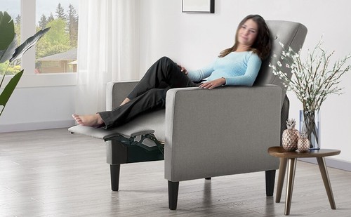 Sillón Relax Ajustable Silla Relax Sillón Reclinable Butaca Silla Grande - Imagen 23 de 23