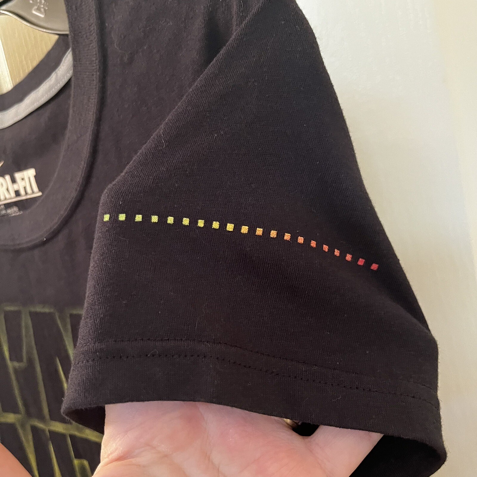 Nike Dri-Fit I'M With The Band Black Graphic Tee T-Shirt Slim Fit Women's Size S thumbnail 7