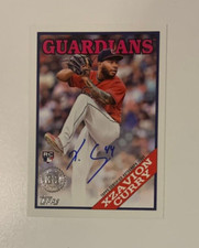 2023 Topps Update 88BAU-XC Xzavion Curry 1988 Rookie Card Auto Cleveland