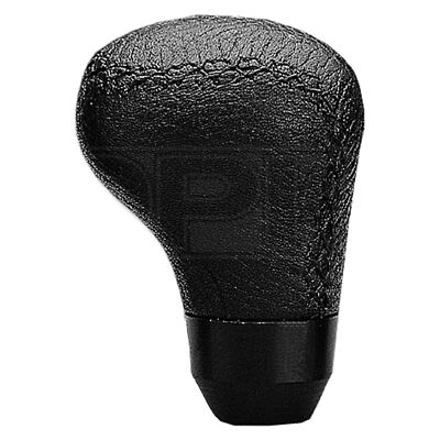 MOMO Anatomic Schaltknauf - schwarzes Leder - kurz - echte Premium Qualität