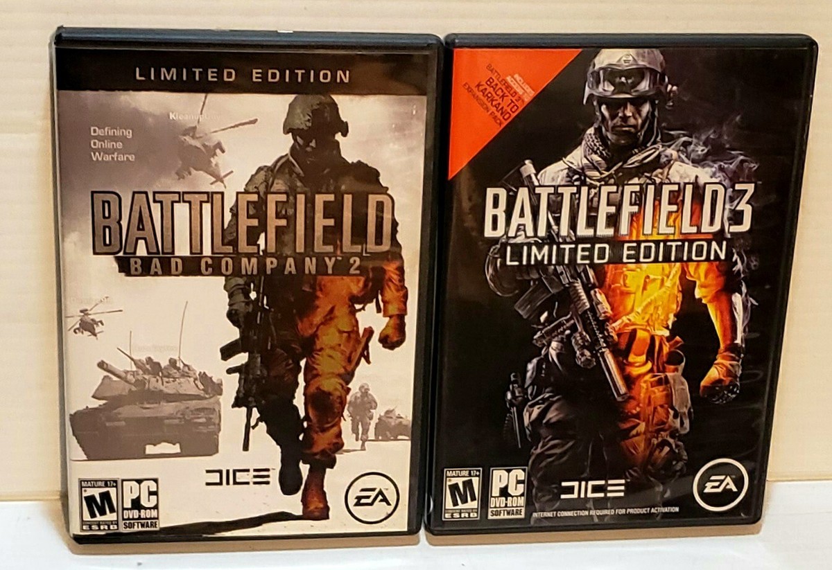 Battlefield Bad Company 2 + Battlefield 3 Limited Edition PC Games