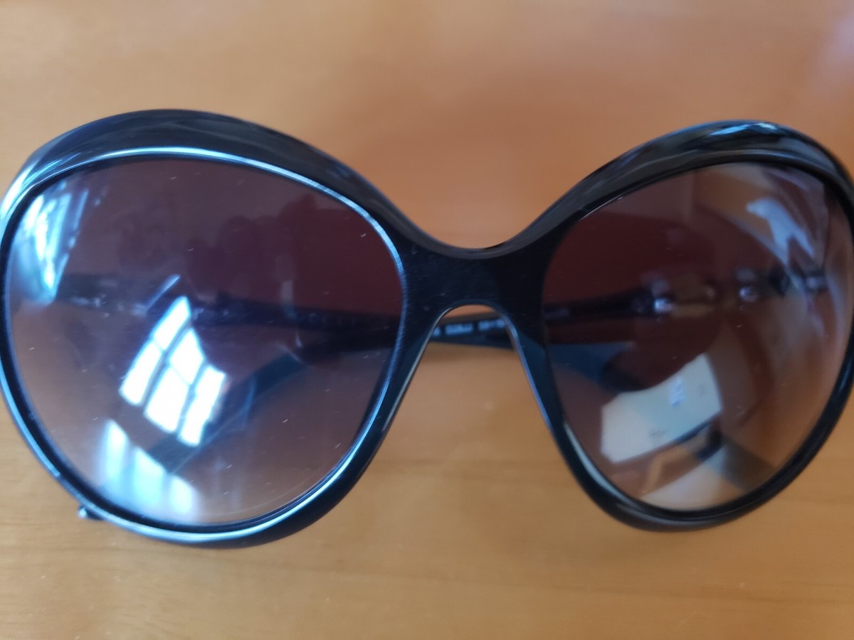 GUCCI Sunglasses GG 3130/S Black Rounded Gradient Bamboo 59