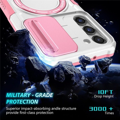For Samsung S24 FE S23 S22 S21 S20 Ultra Plus Magsafe Ring Stand Case Lens Cover - Picture 102 of 115