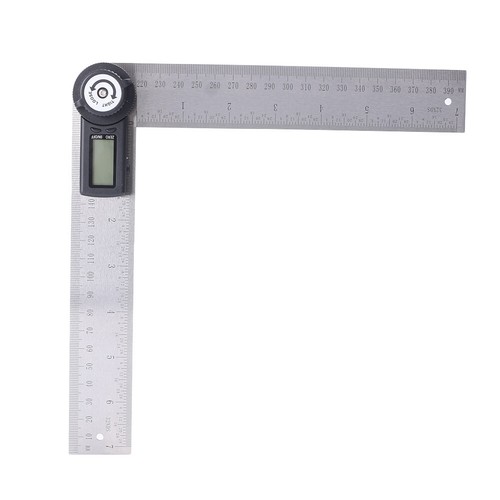 7" Electronic Protractor Digital Goniometer Angle Finder Miter Gauge Ruler - Picture 9 of 11
