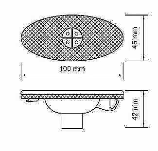 10x Luce Ingombro Laterale LED Per Interstar NV400 Renault Master Opel Movano - Immagine 2 di 4