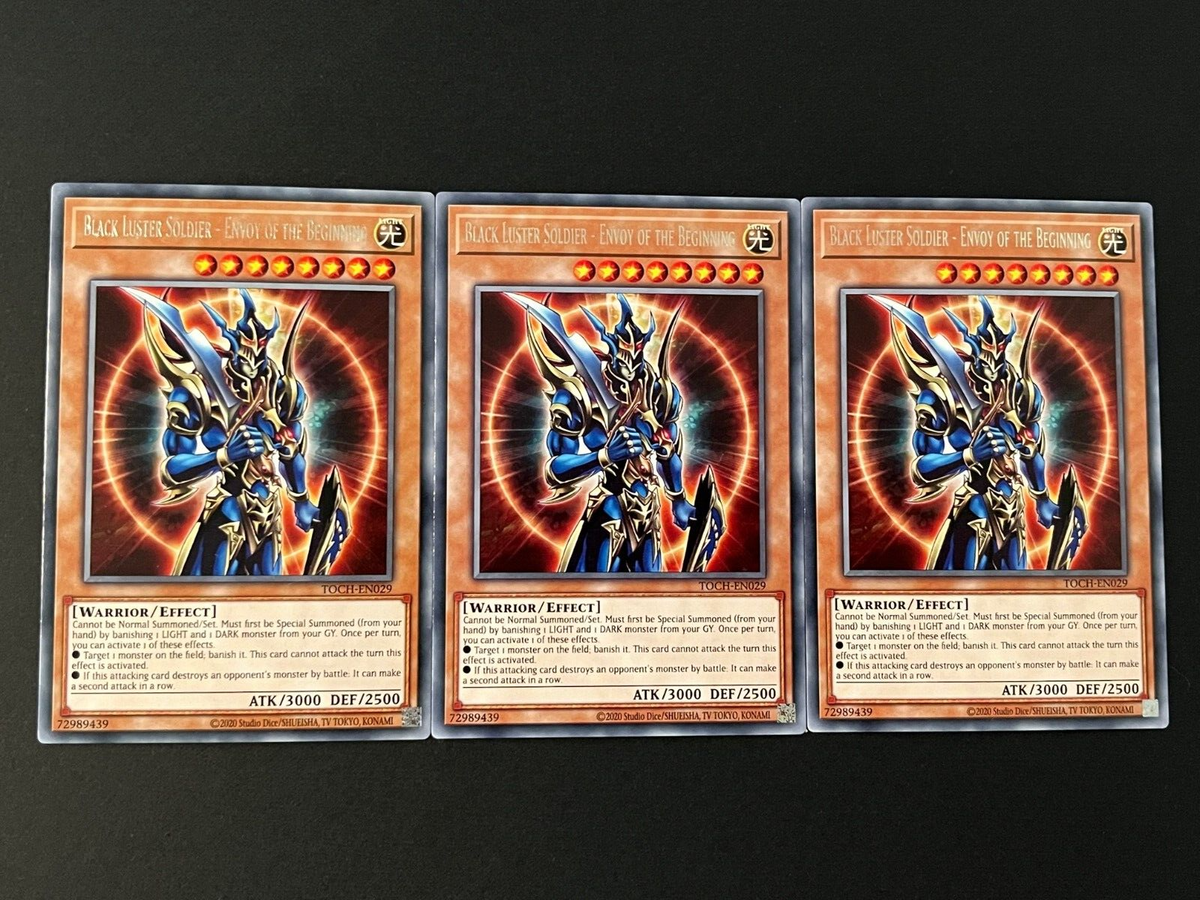 Yugioh Complete Black Luster Soldier Deck- Tournament Ready- Super- Chaos  NM | eBay