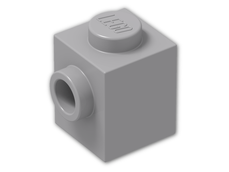 オフホワイト　Ｌ LEGO Brick 1 x 1 with Stud on One Side (87087) | Brick Owl