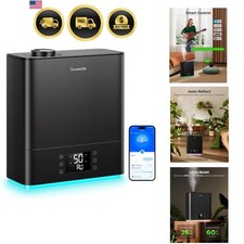 Smart Humidifiers for Bedroom Large Room, 6L Top Fill Humidifier