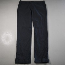 Ted Baker 34x32 Blue Gray Birdseye Cotton Flat Front Straight Mens Pants