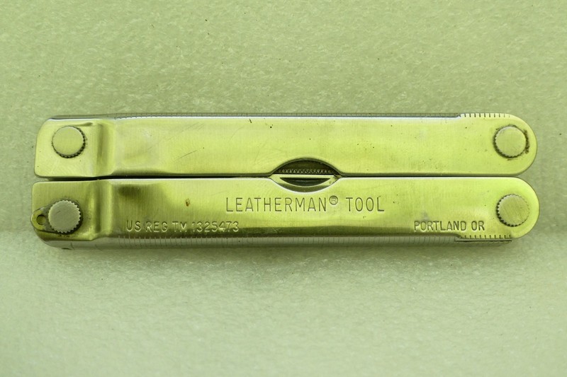 Leatherman Stainless Steel Multi Tool with leather case