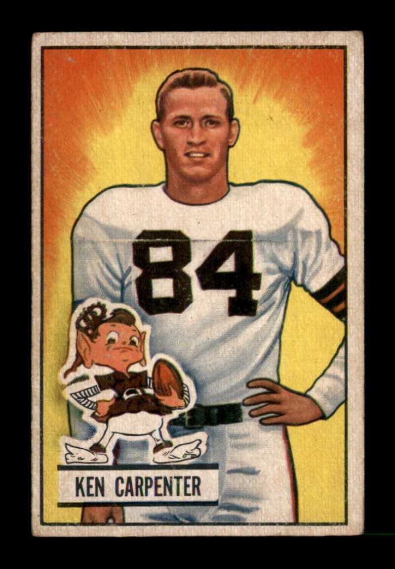 1951 Bowman #39 Ken Carpenter   VG/VGEX X3613223