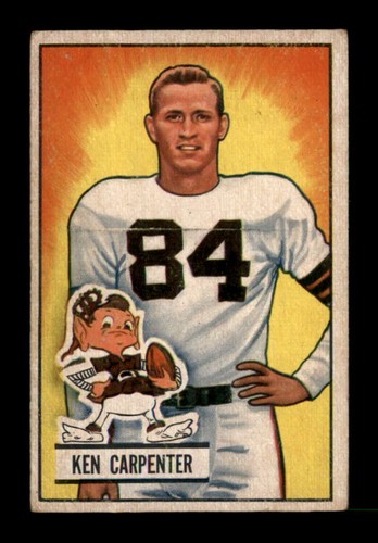 Ken Carpenter #39 1951 Bowman card
