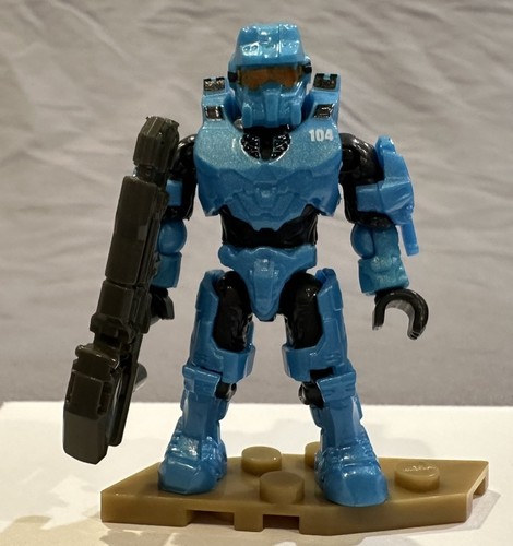 Halo Mega Construx Spartan Fred-104 with Turret Chopper takedown - Picture 2 of 5