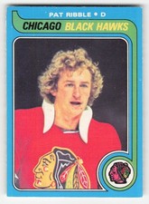 Pat Ribble 1979-80 O-Pee-Chee #199 Chicago Blackhawks Ex