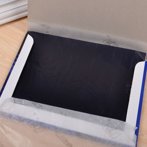 100pcs Blue Transfer Paper 32 open Copy Tracing Paper Blue Carbon Paper Office - Picture 7 of 8