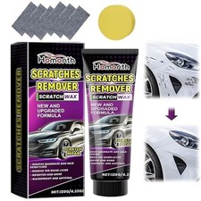 Car Scratch Remover Set, Cleaning Cloth and Car Scratch Repair Paste for Deep Sc