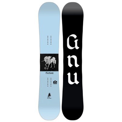 GNU Fiction Women's All-Mountain Snowboard, 145cm MY26
