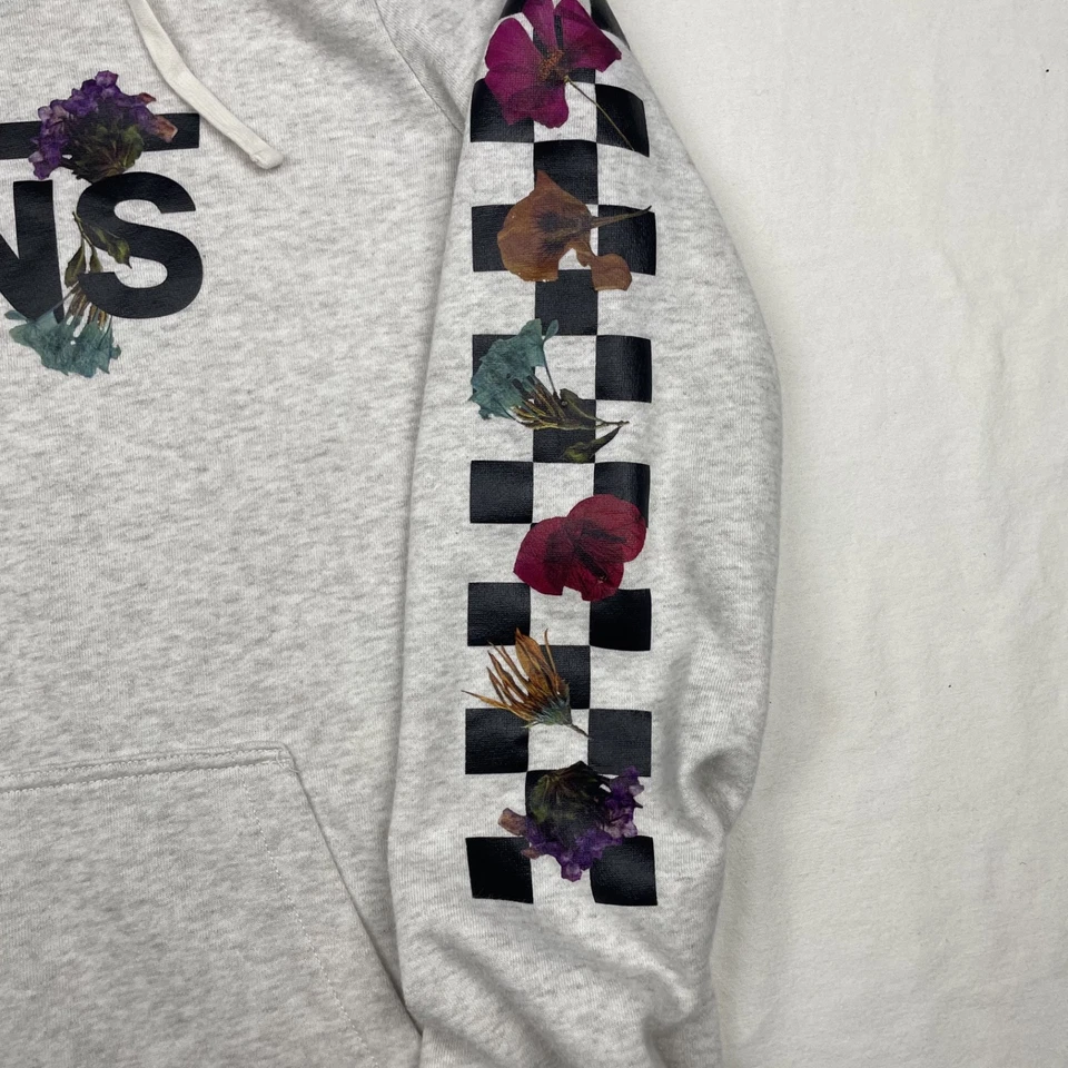 Sudadera con capucha suéter para mujer Vans Off The Wall talla grande Foto 3 de 4