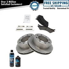Rear Disc Brake Pad & Rotor Kit w/Chemicals for 99-07 Econoline