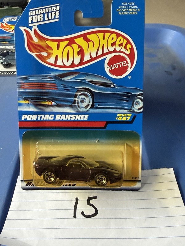 Hot Wheels 1997 Pontiac Banshee card #457