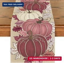 210 GSM Fall Table Runner Home Party Decor 13x72 Inch