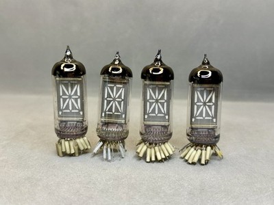 4 PCS IV-4 VFD USED TESTED DISPLAY TUBE VFD TUBES NIXIE for DIY TUBE