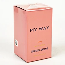 Giorgio Armani My Way Ylang Eau de Parfum Spay Perfume 1.6oz 50ml - Sealed -E