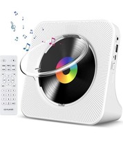 Gueray CD Player Portable Bluetooth Desktop CD Player for Home with Remote