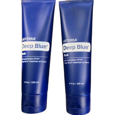 doTERRA Deep Blue Rub 2 Pack *Authentic* Sealed 4 oz Each Value Pack