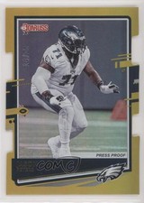 2020 Panini Donruss Press Proof Gold Die-Cut 14/25 Jason Peters #209 0k0