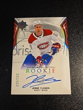 2022-23 Upper Deck Ultimate Collection - 2021-22 Base Update Jesse Ylonen...