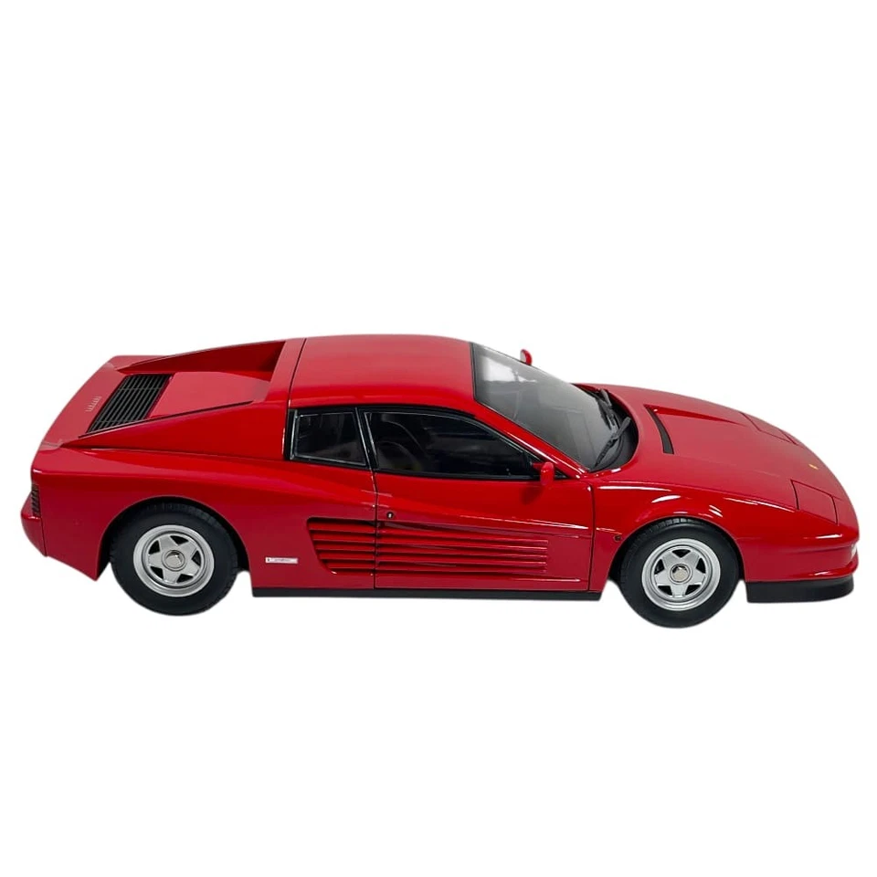 Modellino Auto KK 1/12 Ferrari Testarossa Red Black Interior 1984 - Immagine 4 di 4