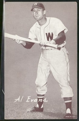 1947-66 Exhibits (W461) #NNO Al Evans VG