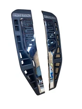 OEM FORD F-250 23-25 KING RANCH CHROME Fender Vent Badge SET PC3B-P000A72