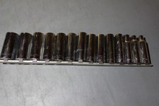 Armstrong 14 Piece Deep Socket Set Used Armstrong 14 Piece Deep Socket Set Used