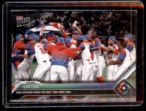 2023 Topps Now WBC-48 TEAM CUBA