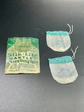 Vintage Coleman Silk-Lite Mantles No. 21A w/Wax Paper Package